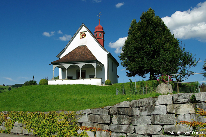 Buchs Kapelle und Burgstelle