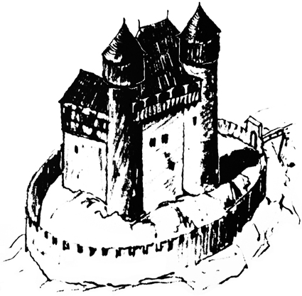 Büron Burg Rekonstruktion