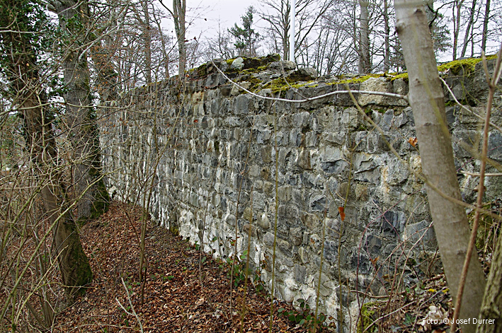 Schenkon Ruinen-Mauer